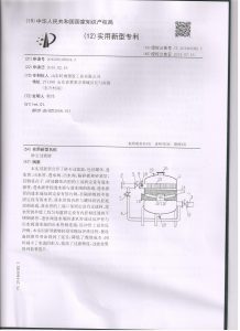 砂石过滤器专利